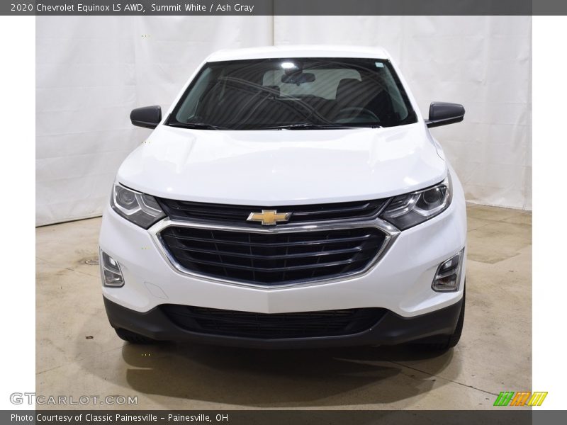 Summit White / Ash Gray 2020 Chevrolet Equinox LS AWD