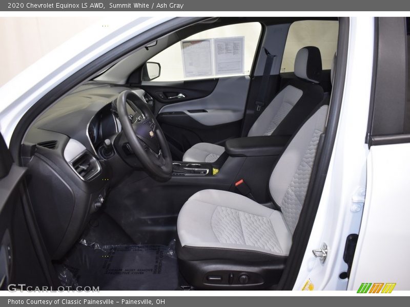 Summit White / Ash Gray 2020 Chevrolet Equinox LS AWD