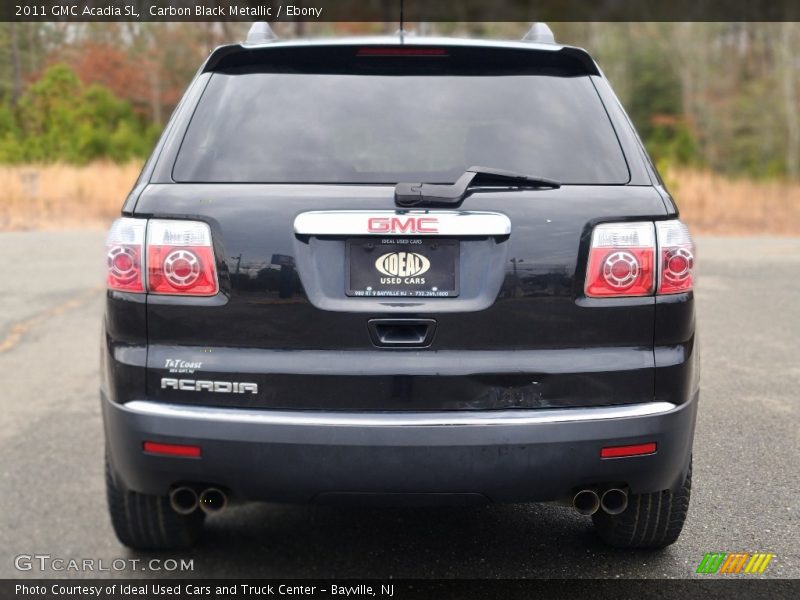 Carbon Black Metallic / Ebony 2011 GMC Acadia SL