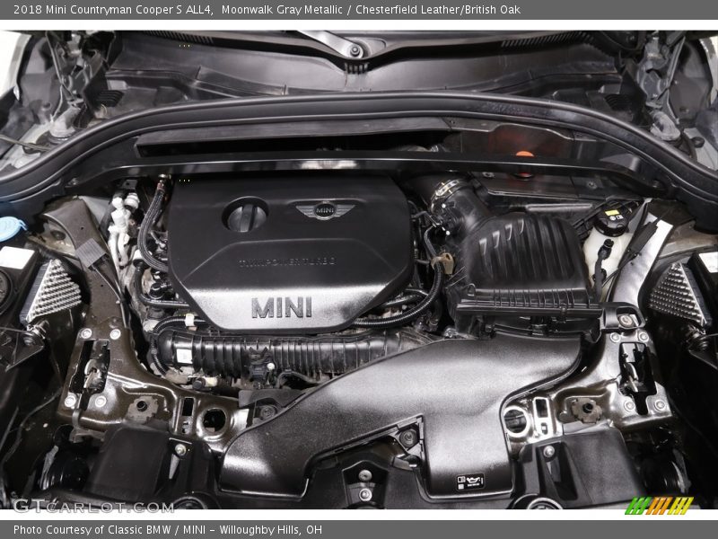 2018 Countryman Cooper S ALL4 Engine - 2.0 Liter TwinPower Turbocharged DOHC 16-Valve VVT 4 Cylinder