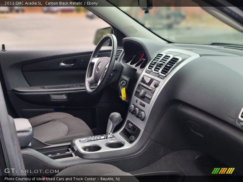 Carbon Black Metallic / Ebony 2011 GMC Acadia SL