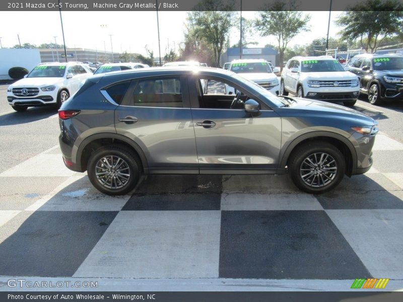 Machine Gray Metallic / Black 2021 Mazda CX-5 Touring