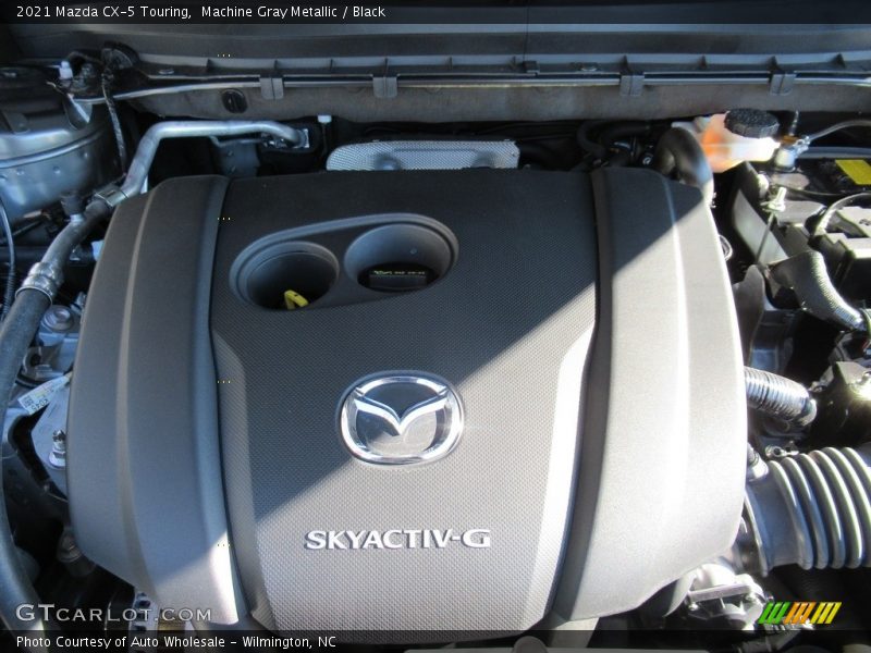 Machine Gray Metallic / Black 2021 Mazda CX-5 Touring