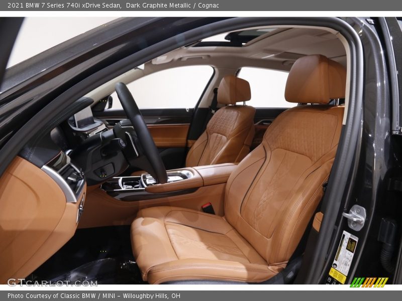  2021 7 Series 740i xDrive Sedan Cognac Interior