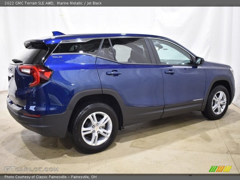 Marine Metallic / Jet Black 2022 GMC Terrain SLE AWD