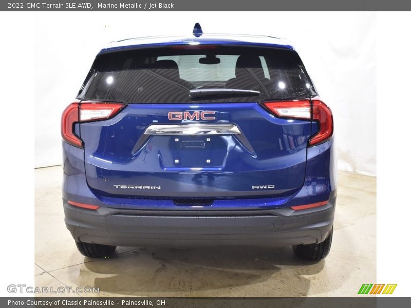 Marine Metallic / Jet Black 2022 GMC Terrain SLE AWD