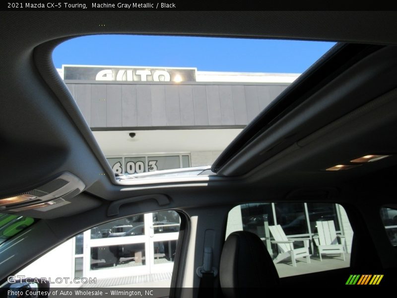 Machine Gray Metallic / Black 2021 Mazda CX-5 Touring