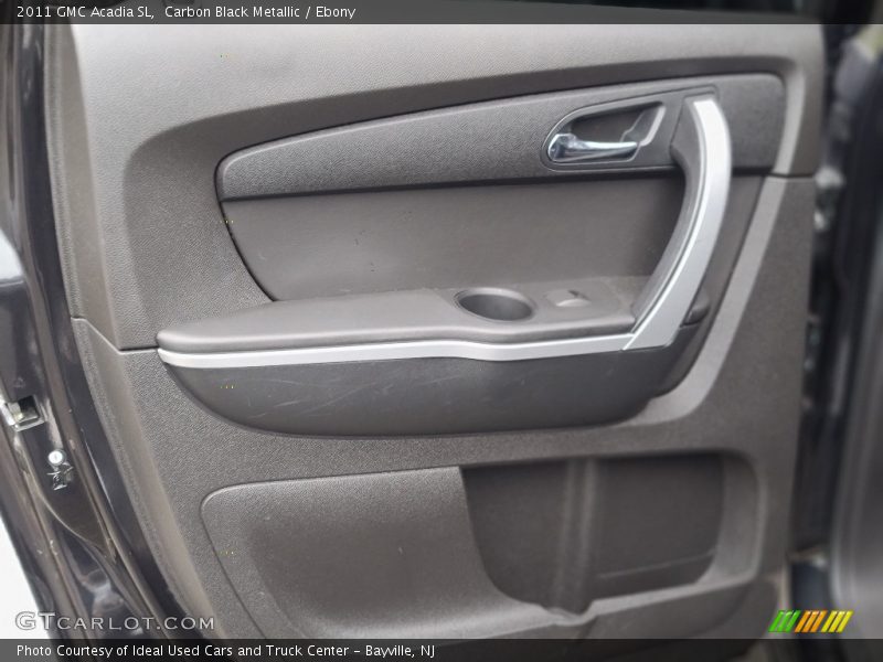 Carbon Black Metallic / Ebony 2011 GMC Acadia SL