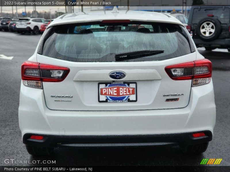 Crystal White Pearl / Black 2022 Subaru Impreza Sport 5-Door