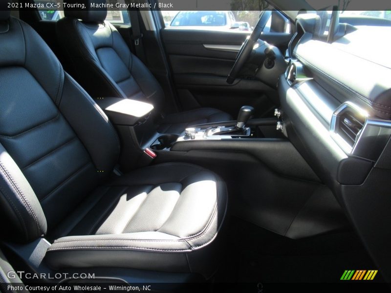 Machine Gray Metallic / Black 2021 Mazda CX-5 Touring