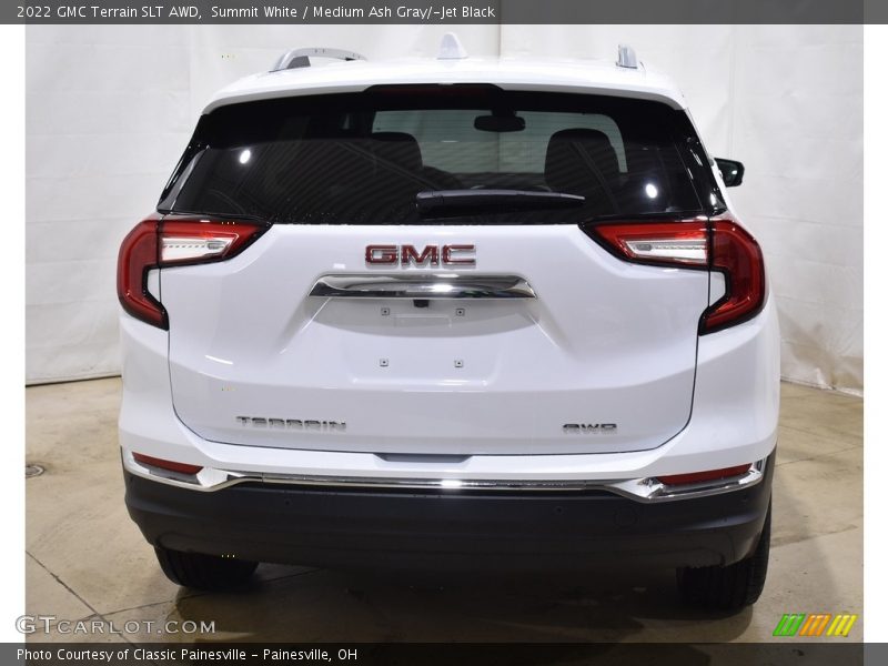 Summit White / Medium Ash Gray/­Jet Black 2022 GMC Terrain SLT AWD