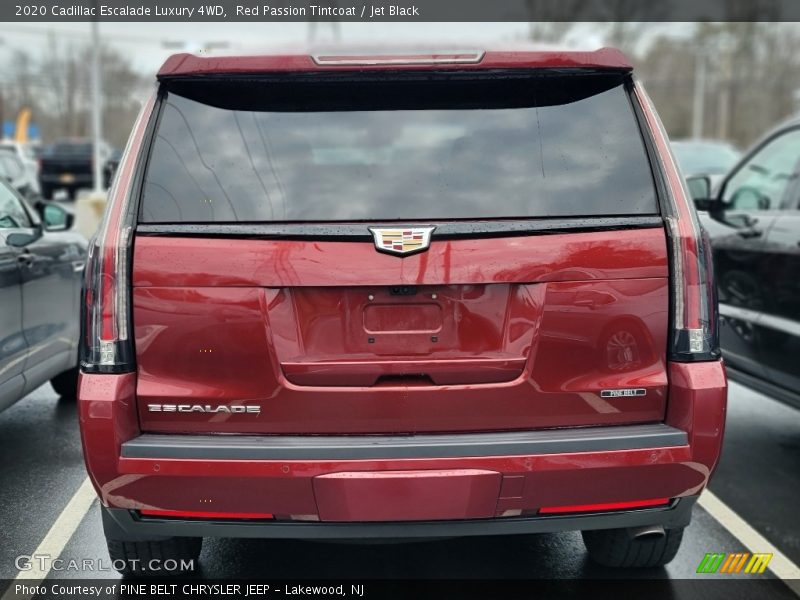 Red Passion Tintcoat / Jet Black 2020 Cadillac Escalade Luxury 4WD
