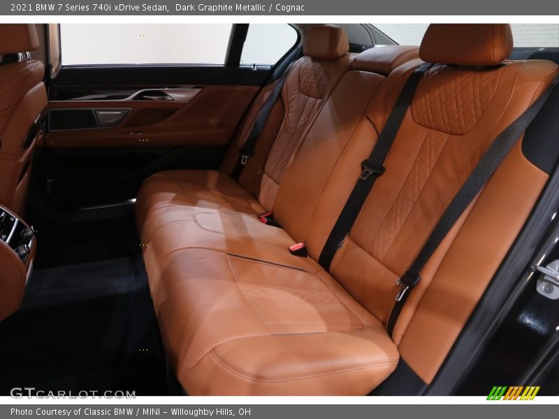 Dark Graphite Metallic / Cognac 2021 BMW 7 Series 740i xDrive Sedan