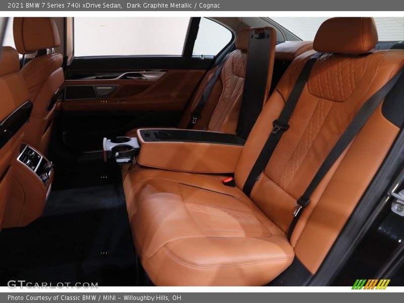 Dark Graphite Metallic / Cognac 2021 BMW 7 Series 740i xDrive Sedan