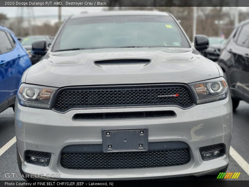Destroyer Gray / Black 2020 Dodge Durango R/T AWD