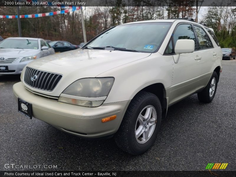 Golden Pearl / Ivory 2000 Lexus RX 300 AWD