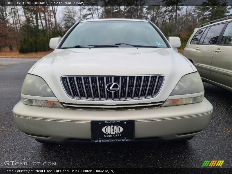 Golden Pearl / Ivory 2000 Lexus RX 300 AWD