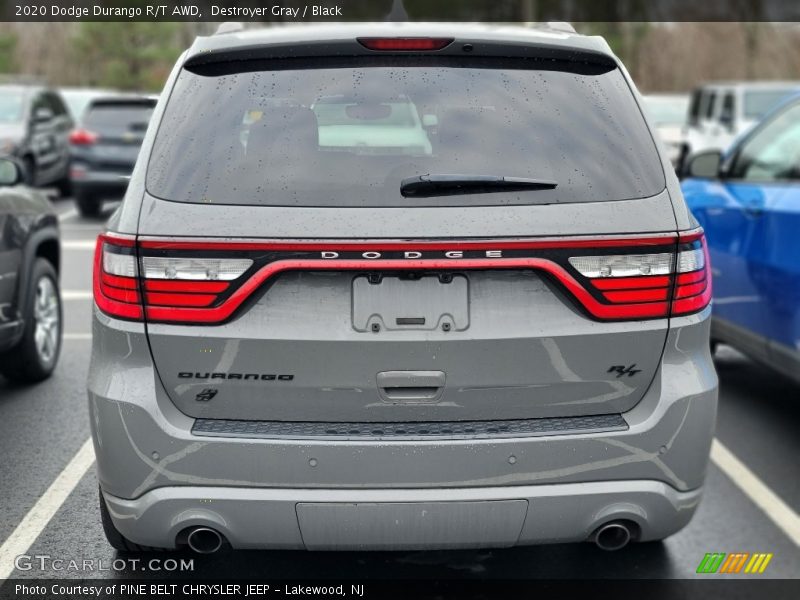 Destroyer Gray / Black 2020 Dodge Durango R/T AWD