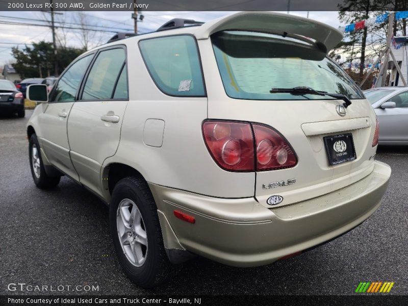 Golden Pearl / Ivory 2000 Lexus RX 300 AWD