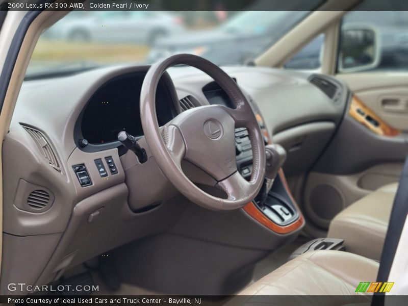 Golden Pearl / Ivory 2000 Lexus RX 300 AWD