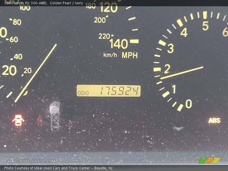 Golden Pearl / Ivory 2000 Lexus RX 300 AWD