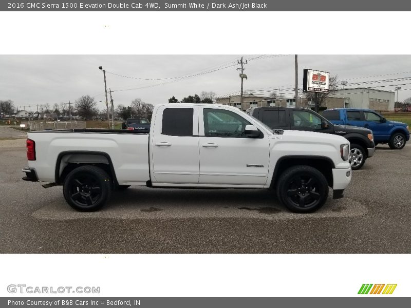Summit White / Dark Ash/Jet Black 2016 GMC Sierra 1500 Elevation Double Cab 4WD