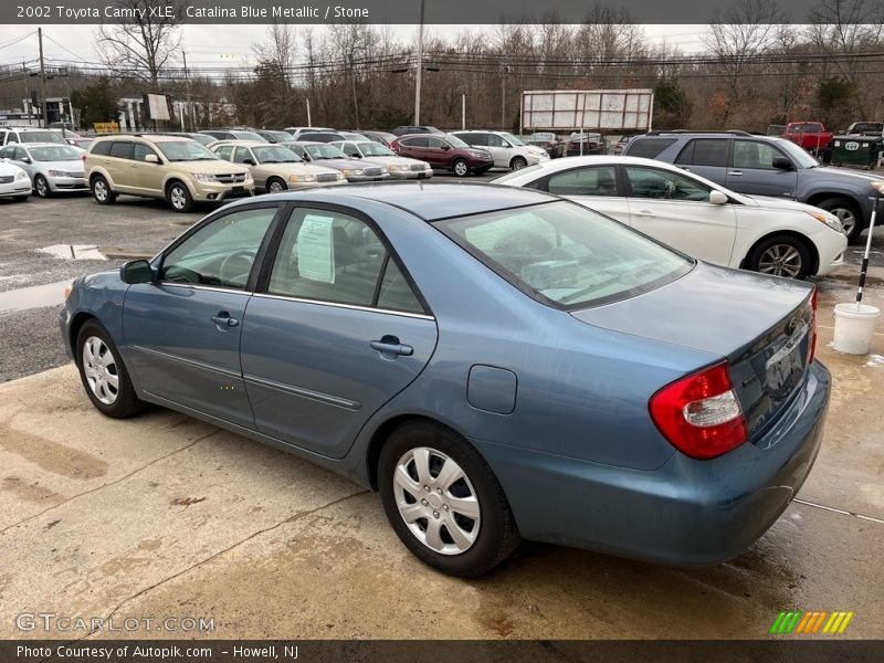 Catalina Blue Metallic / Stone 2002 Toyota Camry XLE