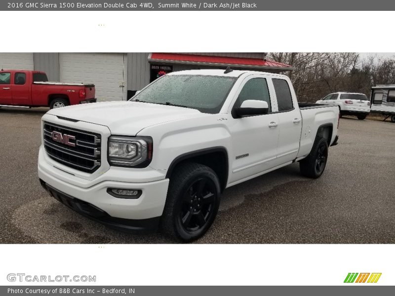 Summit White / Dark Ash/Jet Black 2016 GMC Sierra 1500 Elevation Double Cab 4WD