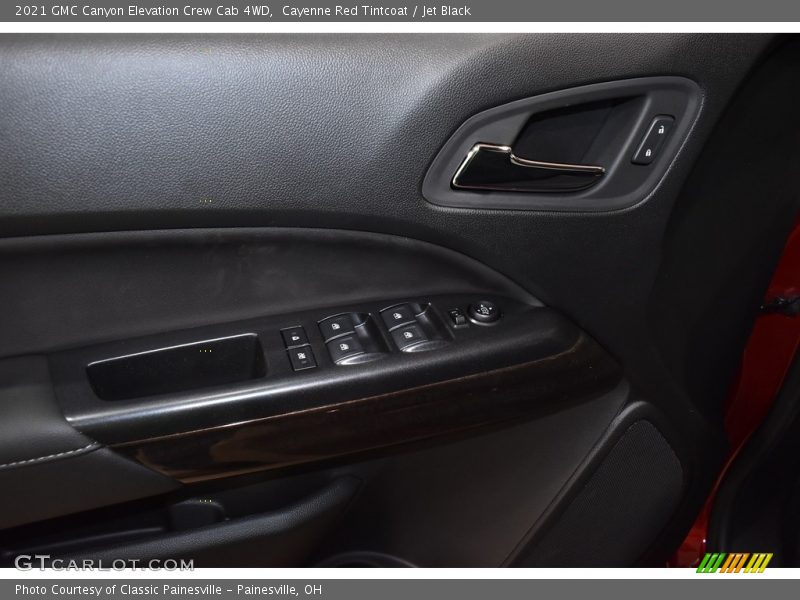 Cayenne Red Tintcoat / Jet Black 2021 GMC Canyon Elevation Crew Cab 4WD