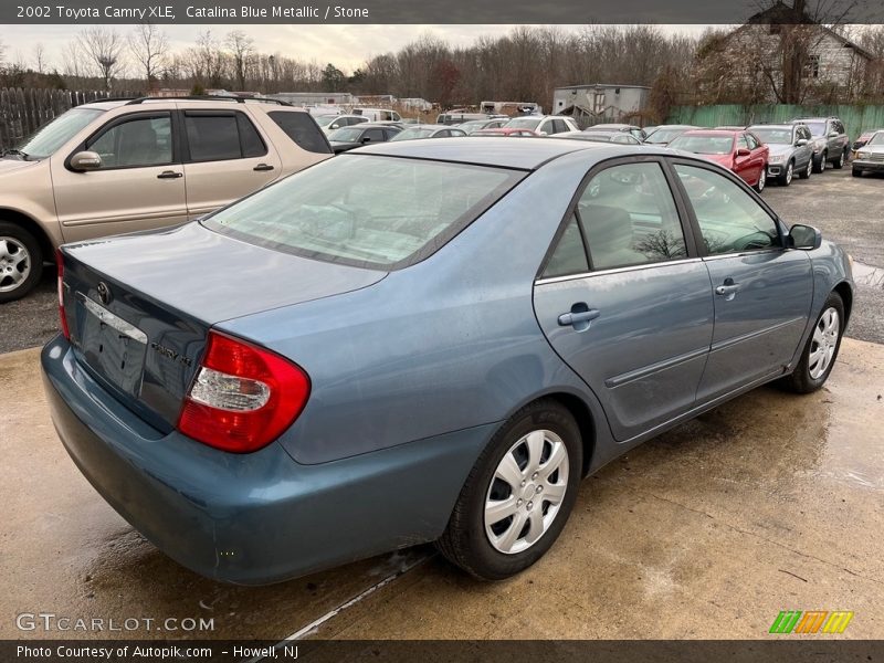 Catalina Blue Metallic / Stone 2002 Toyota Camry XLE