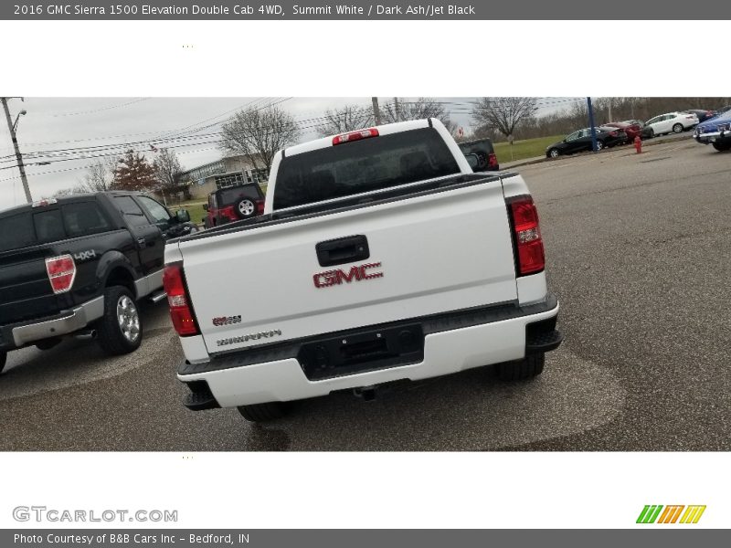 Summit White / Dark Ash/Jet Black 2016 GMC Sierra 1500 Elevation Double Cab 4WD