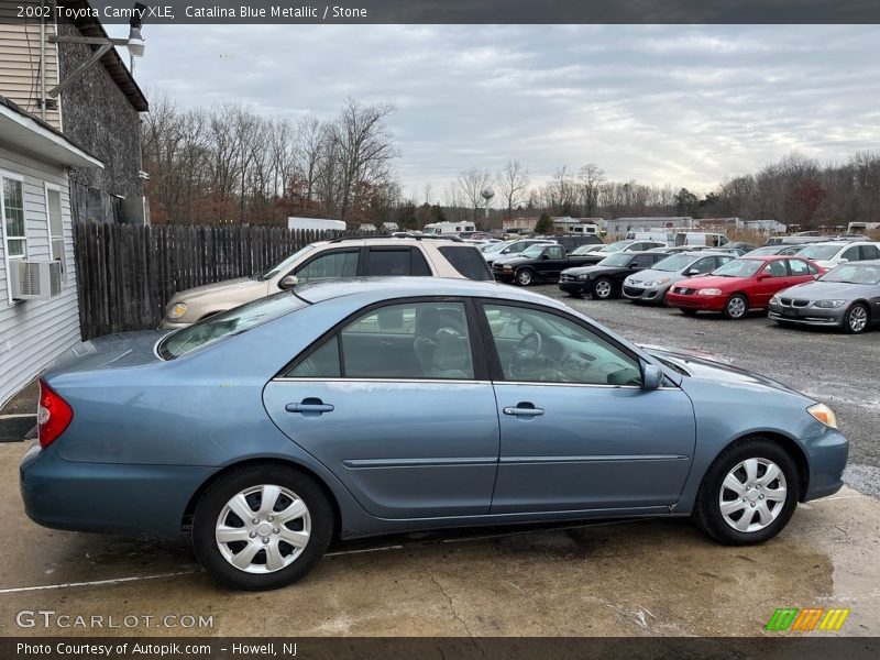 Catalina Blue Metallic / Stone 2002 Toyota Camry XLE