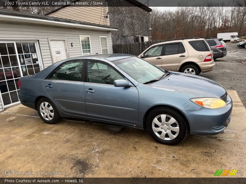 Catalina Blue Metallic / Stone 2002 Toyota Camry XLE