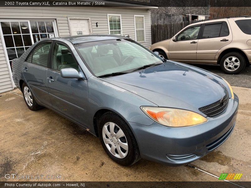 Catalina Blue Metallic / Stone 2002 Toyota Camry XLE