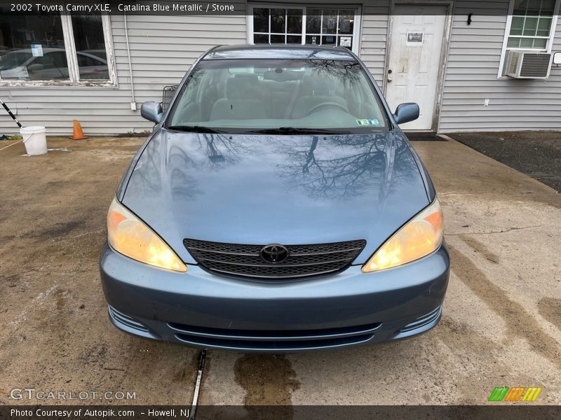 Catalina Blue Metallic / Stone 2002 Toyota Camry XLE
