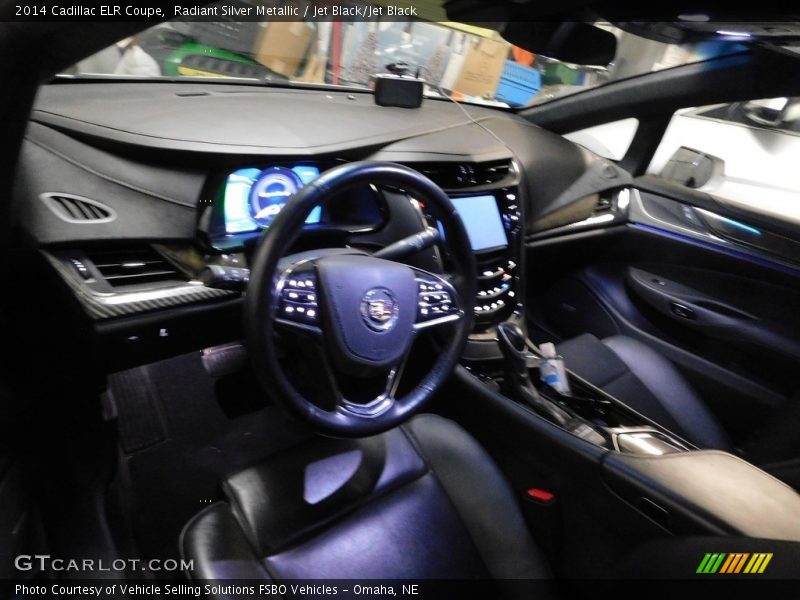 Radiant Silver Metallic / Jet Black/Jet Black 2014 Cadillac ELR Coupe