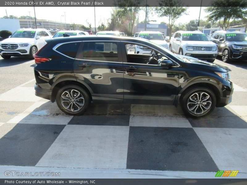 Crystal Black Pearl / Black 2020 Honda CR-V EX AWD