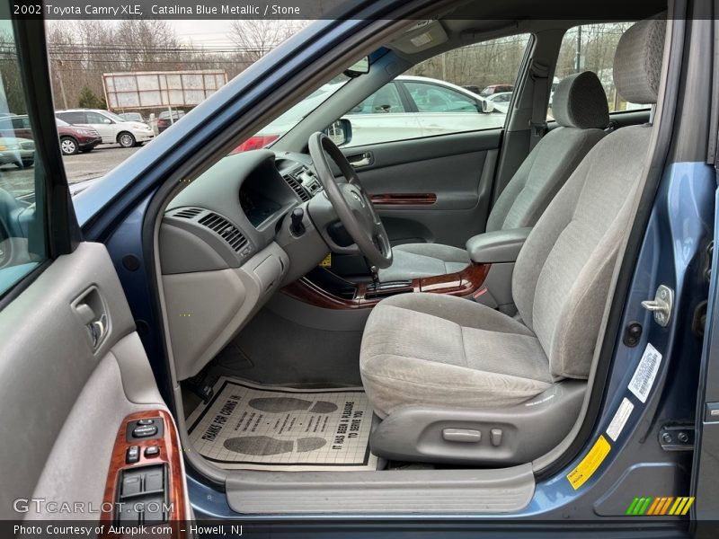 Catalina Blue Metallic / Stone 2002 Toyota Camry XLE