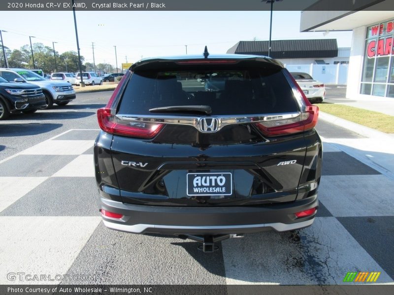 Crystal Black Pearl / Black 2020 Honda CR-V EX AWD