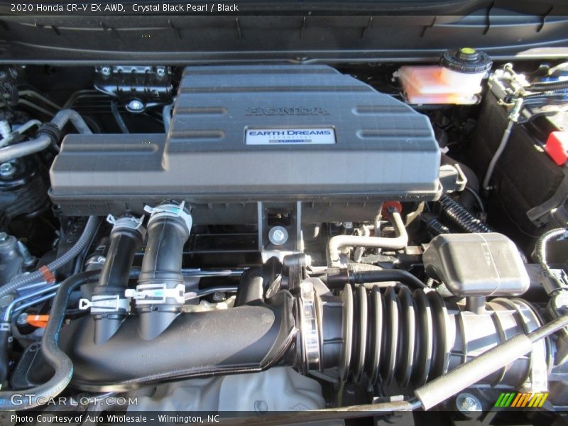 Crystal Black Pearl / Black 2020 Honda CR-V EX AWD
