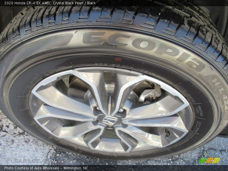Crystal Black Pearl / Black 2020 Honda CR-V EX AWD