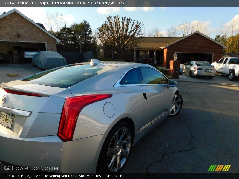 Radiant Silver Metallic / Jet Black/Jet Black 2014 Cadillac ELR Coupe