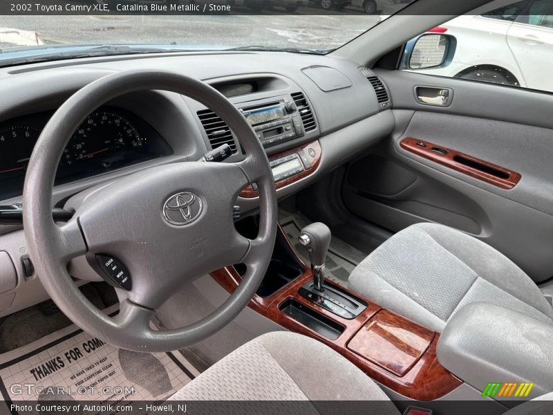 Catalina Blue Metallic / Stone 2002 Toyota Camry XLE