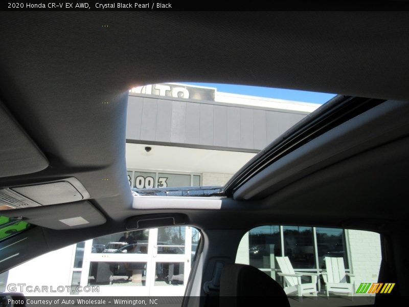 Crystal Black Pearl / Black 2020 Honda CR-V EX AWD