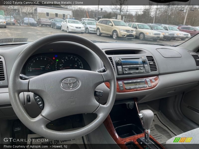 Catalina Blue Metallic / Stone 2002 Toyota Camry XLE