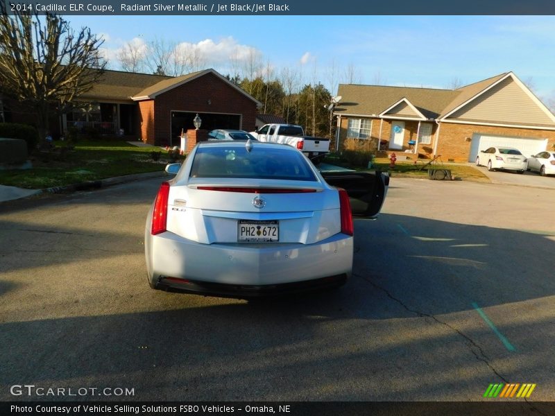 Radiant Silver Metallic / Jet Black/Jet Black 2014 Cadillac ELR Coupe