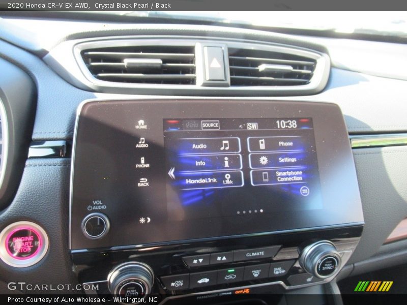 Crystal Black Pearl / Black 2020 Honda CR-V EX AWD