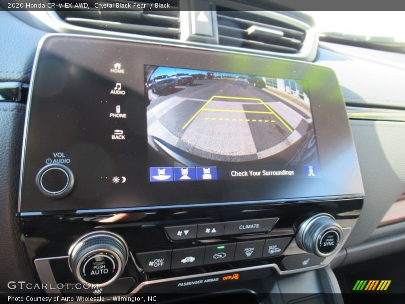 Crystal Black Pearl / Black 2020 Honda CR-V EX AWD