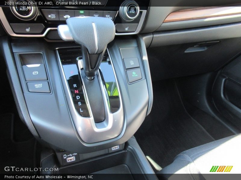Crystal Black Pearl / Black 2020 Honda CR-V EX AWD