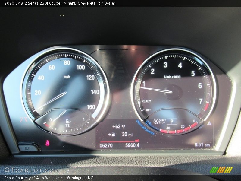 Mineral Grey Metallic / Oyster 2020 BMW 2 Series 230i Coupe